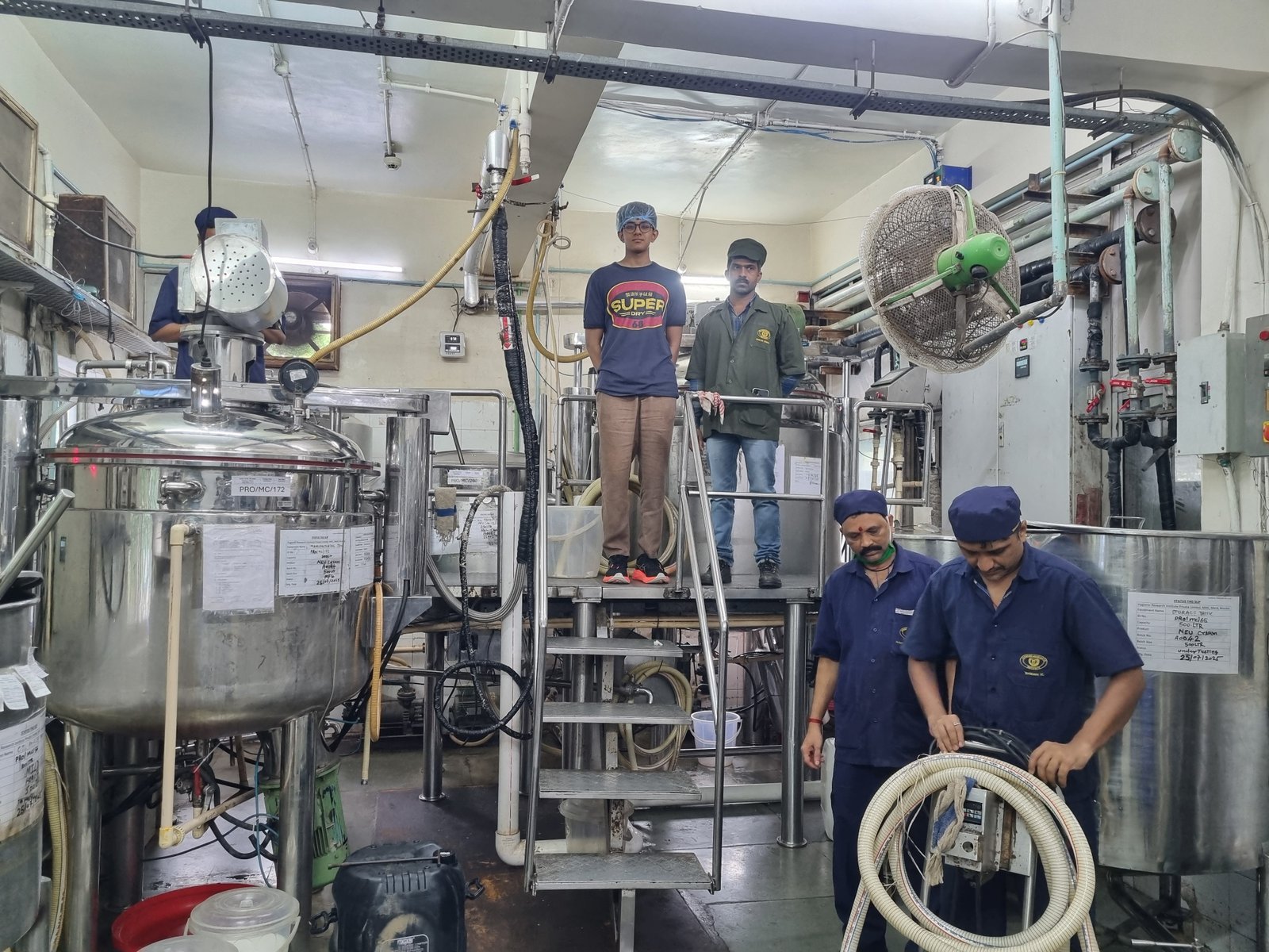 Industrial Visit - Mixing Process